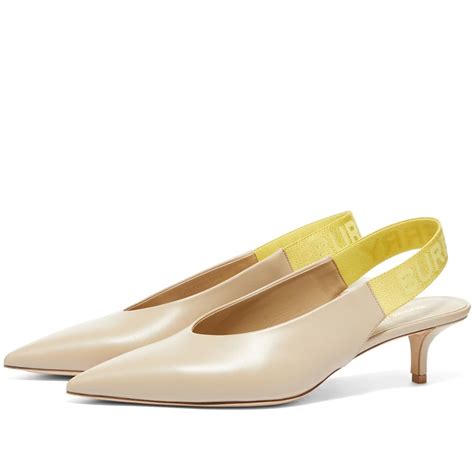 burberry women's pumps|Burberry shoes with strap.